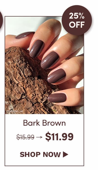 Shop 25% off Bark Brown