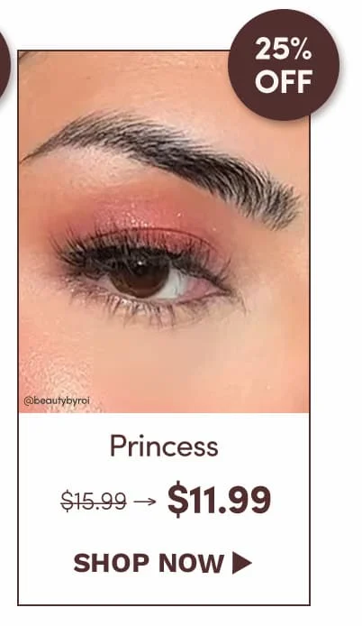 Shop 25% off Princess