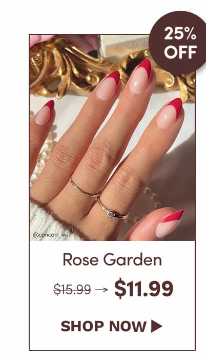 Shop 25% off Rose Garden