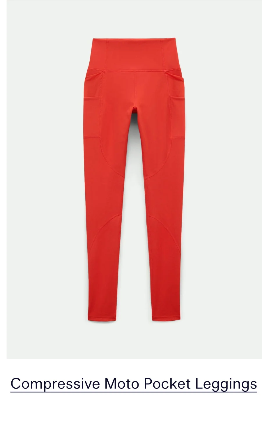 Redwoods Compressive Moto Pocket Legging