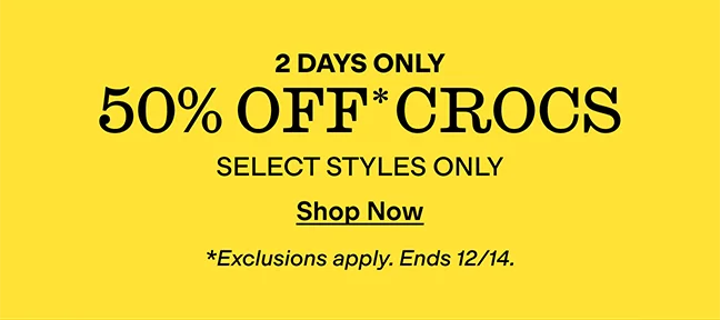 Shop Crocs Sale