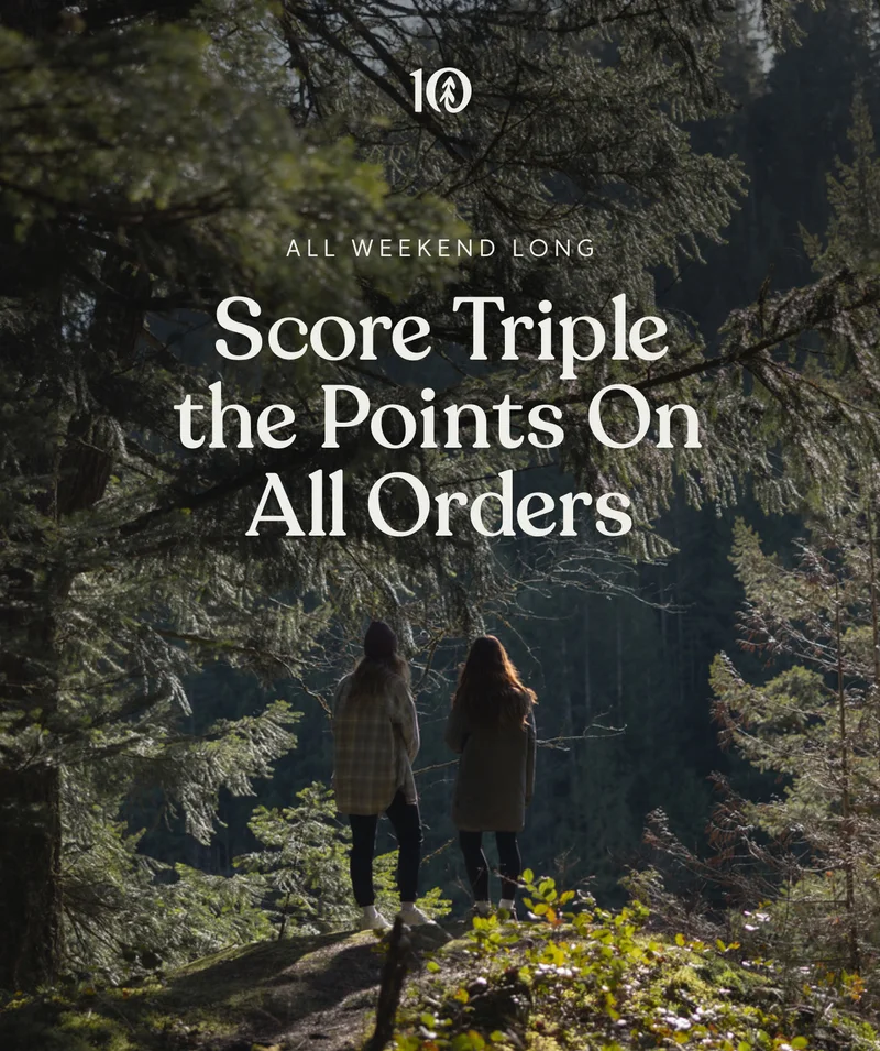 All Weekend Long: Score Triple the Points on All Orders