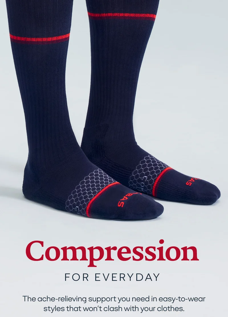 Compression | FOR EVERYDAY | The ache-relieving support you need in easy-to-wear styles that won't clash with your clothes.
