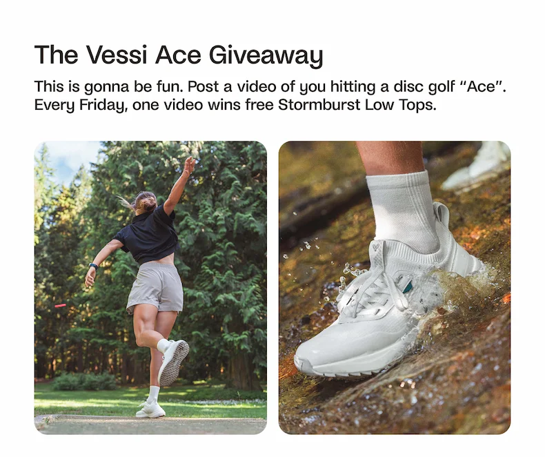 The Vessi Ace Giveaway