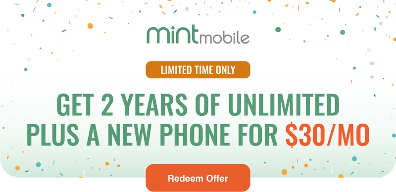 Limited Time Only - Here's the Deal, Get 2 years of Unlimited plus a new phone for $30/mo