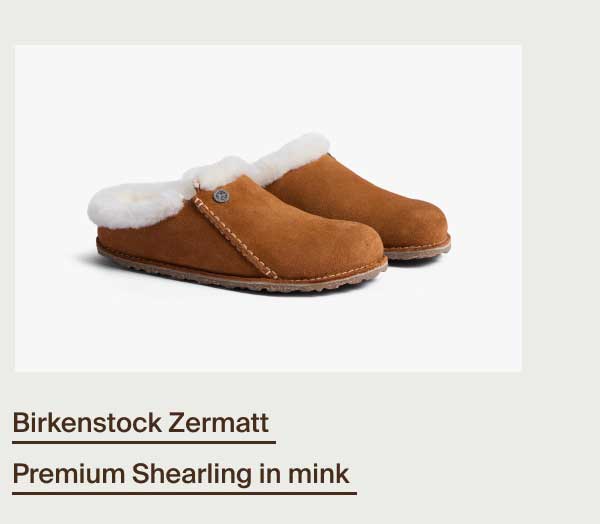 Shop Birkenstock Zermatt in Mink