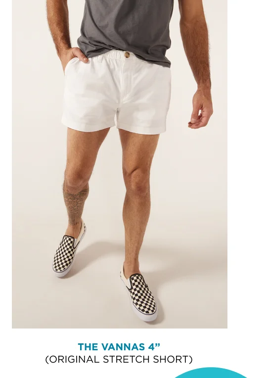 Originals Stretch Short: The Vannas 4"