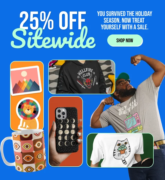 Treat yourself with 25% off