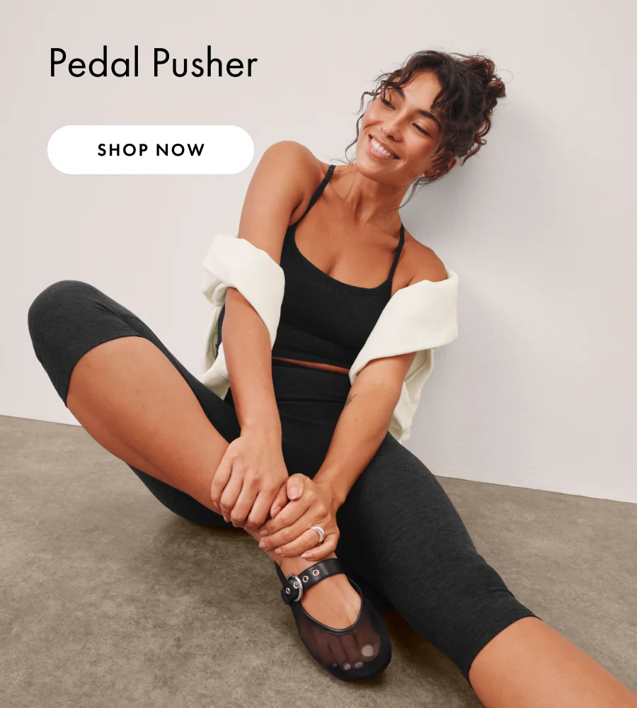Spacedye Pedal Pusher High Waisted Legging in Darkest Night