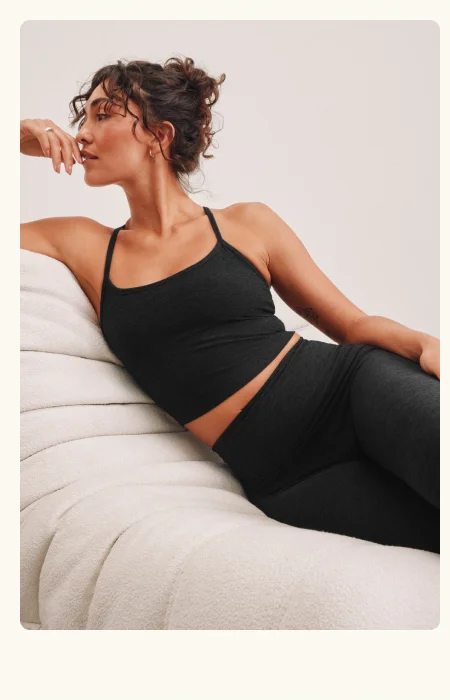 Spacedye Pedal Pusher High Waisted Legging in Darkest Night