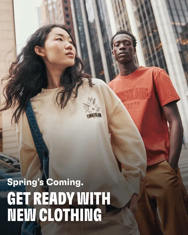Spring's coming. Get ready with new arrivals.