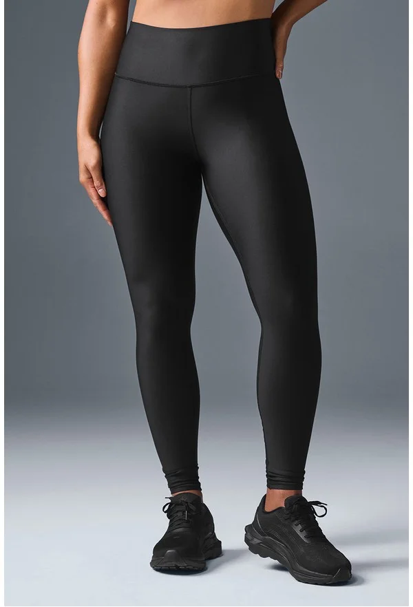 High-Waist Airlift Legging - Black - Black / XS / Full 28"