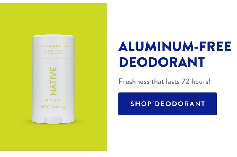 ALUMINUM-FREE DEODORANT | Freshness that lasts 72 hours! | SHOP DEODORANT