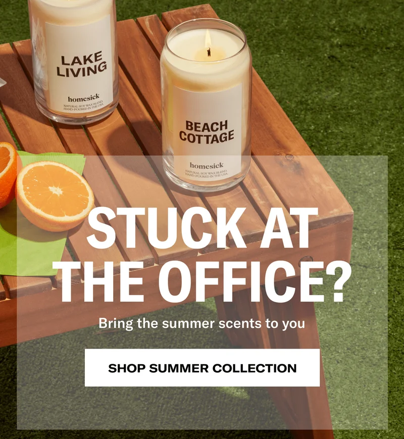 Stuck at the office? | Bring the summer scents to you | Shop Summer Collection