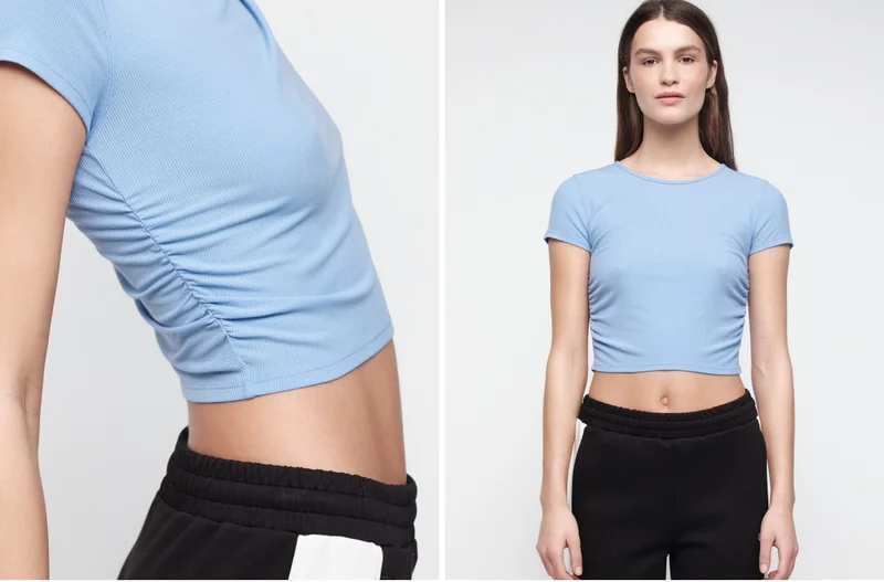 Track straight leg pants