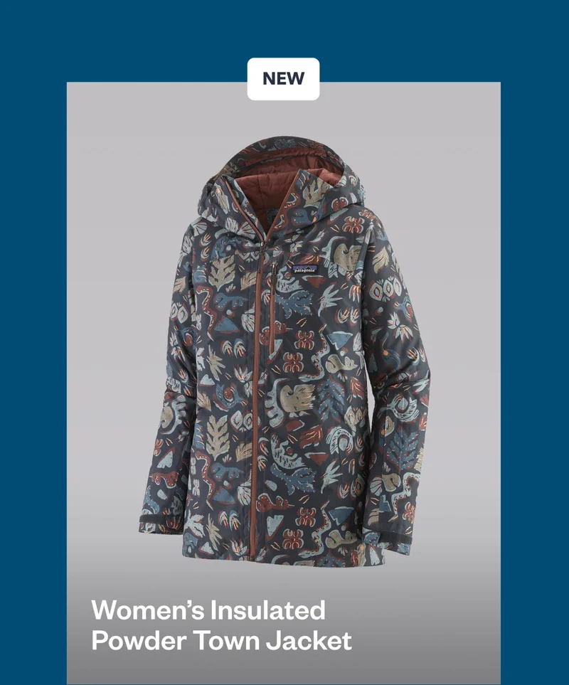 New. Women’s Insulated Powder Town Jacket