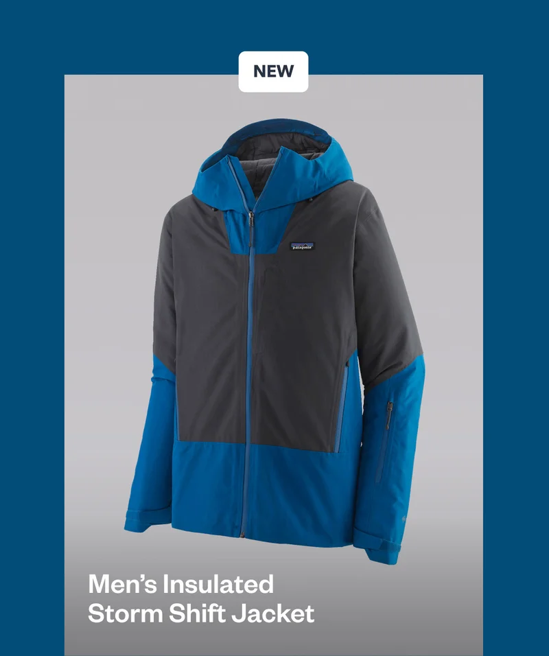 New. Men’s Insulated Storm Shift Jacket