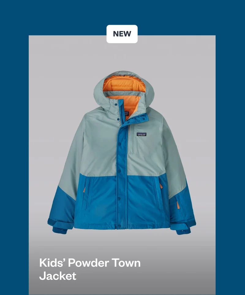 New. Kids’ Powder Town Jacket