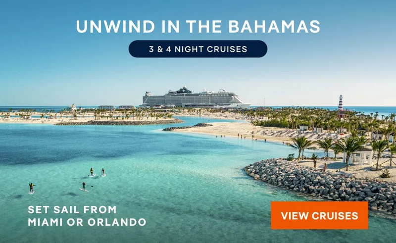 Unwind in the Bahamas – Set Sail on a 3- & 4‑Night Cruise From Miami or Orlando (Port Canaveral) – Click to View Cruises & Book Now Unwind in the Bahamas – Set Sail on a 3- & 4‑Night Cruise From Miami or Orlando (Port Canaveral) – Click to View Cruises & Book Now