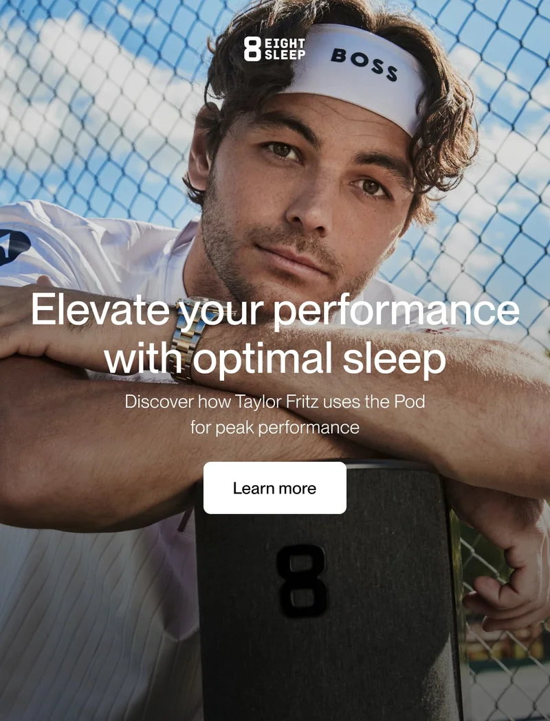 Elevate your performance with optimal sleep