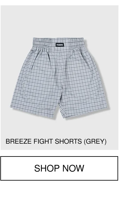 BREEZE FIGHT SHORTS (GREY) | SHOP THE LOOK