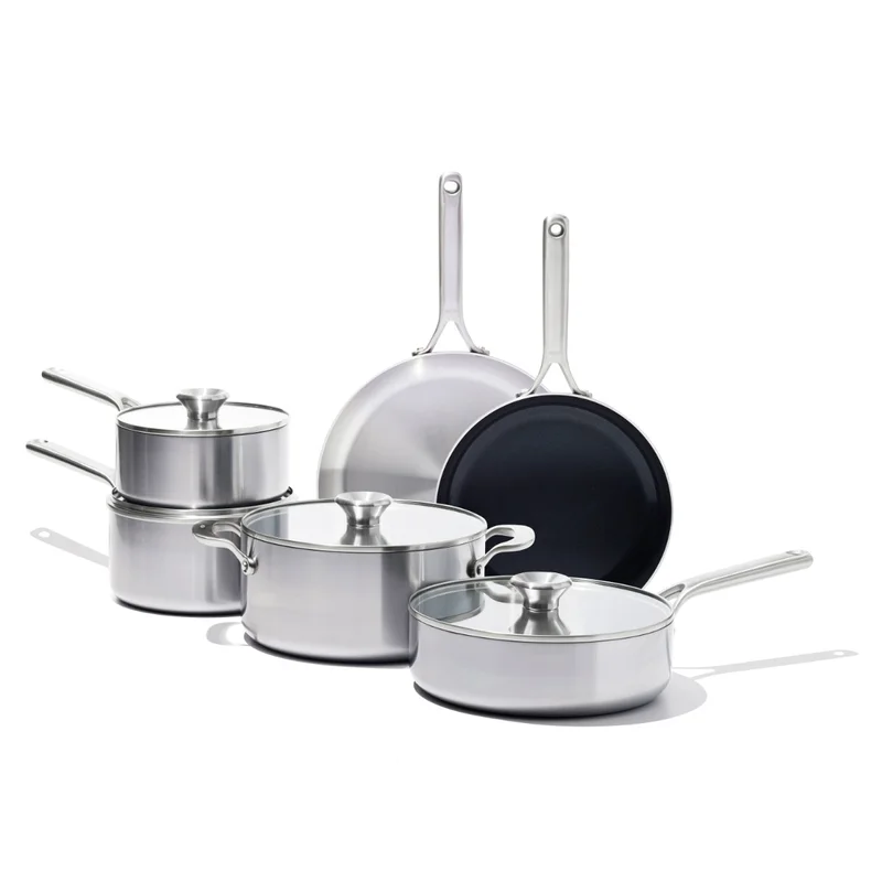 Image of Stainless Steel Mira Series 10pc Set