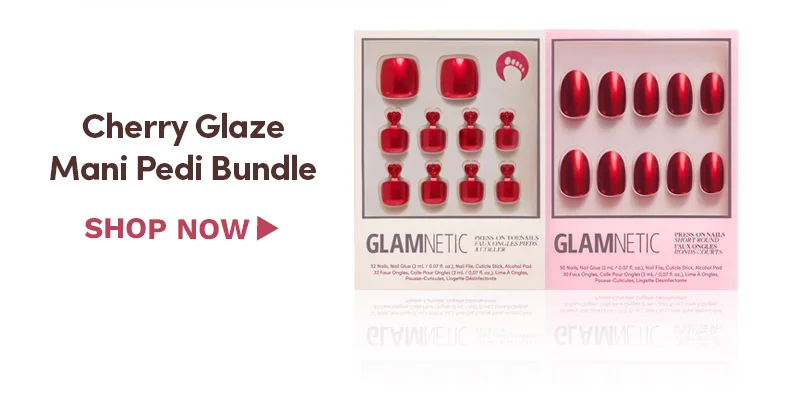 Cherry Glaze Mani Pedi Bundle