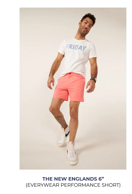 Everywear Performance Short: The New Englands 6"