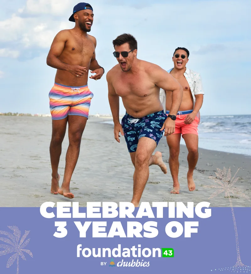 We're celebrating 3 years of Foundation43!