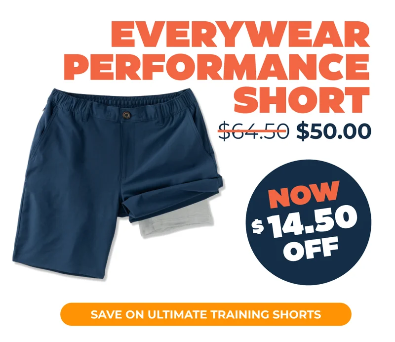 $14.50 Off Everywear Performance Shorts