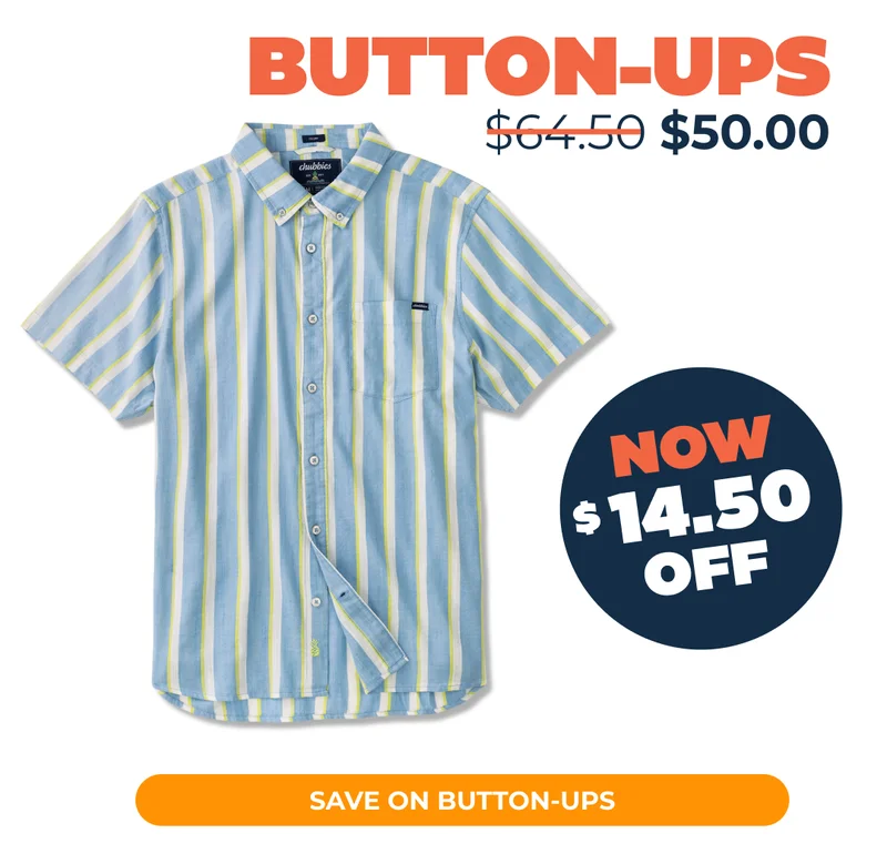 $14.50 Off Button-Ups