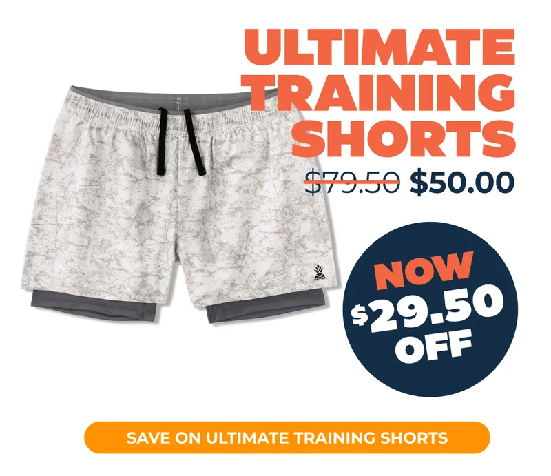$29.50 Off Ultimate Training Shorts