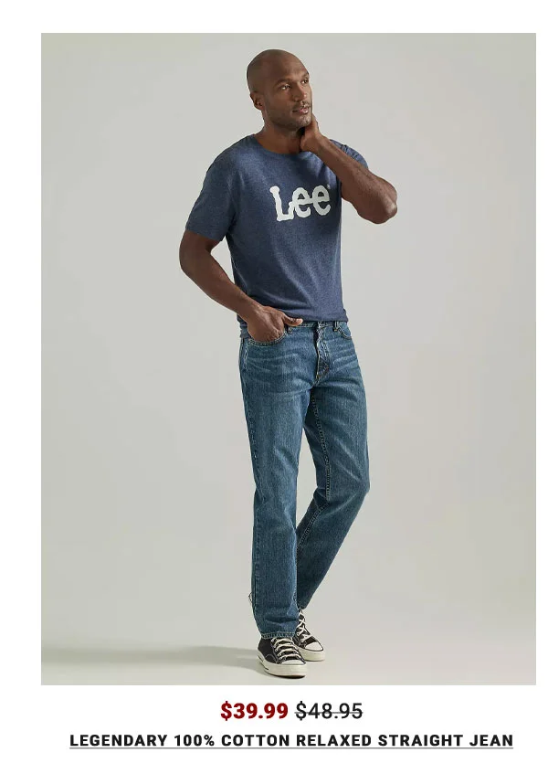 Legendary 100% Cotton Relaxed Straight Jean
