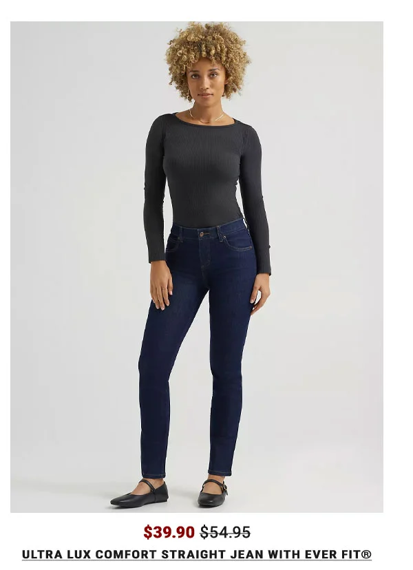 Ultra Lux Comfort Straight Jean with Ever Fit®