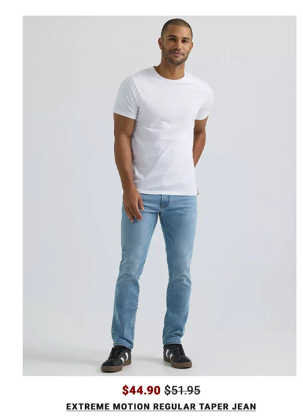 Extreme Motion Regular Taper Jean
