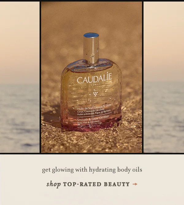 get glowing with hydrating body oils, shop top-rated beauty