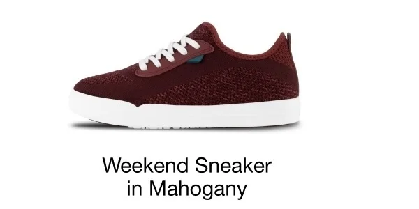 Weekend Sneaker in Mahogany