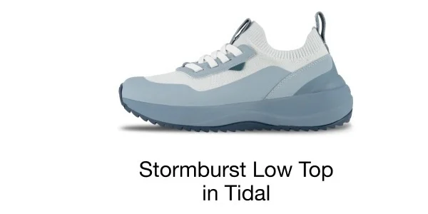Stormburst Low Top in Tidal