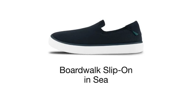 Boardwalk Slip-On in Sea