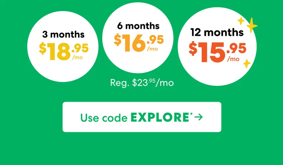 Free shipping on all subscriptions!