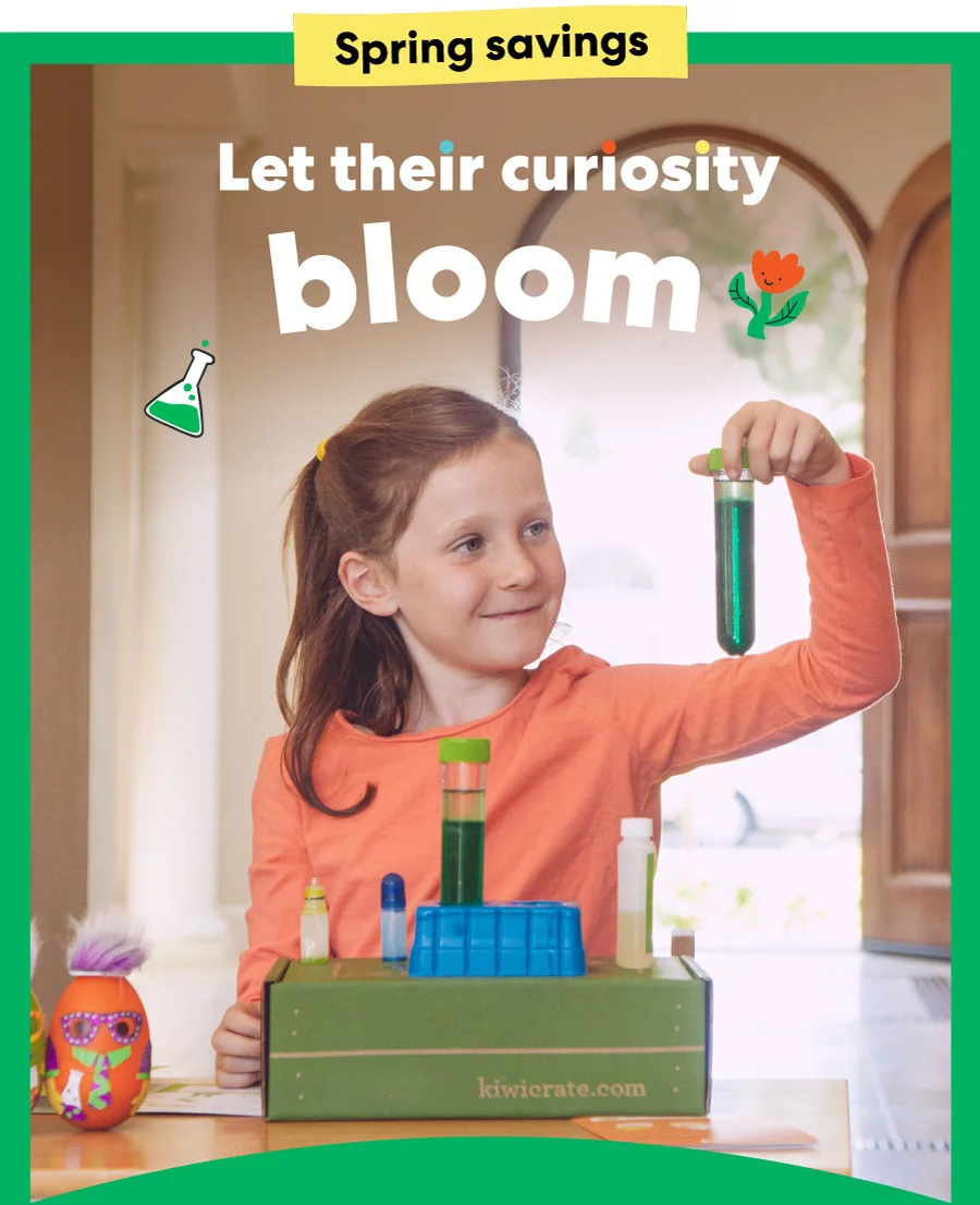 Let their curiosity bloom!