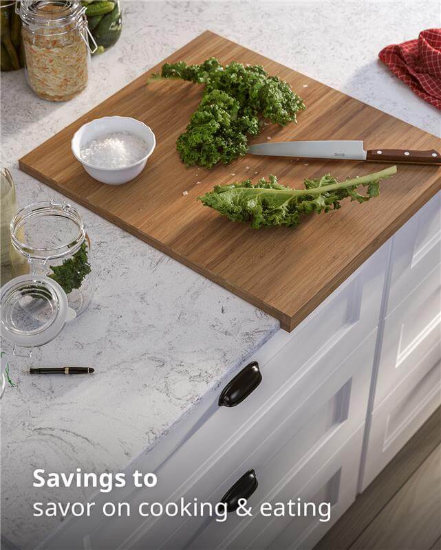 Savings to savor on cooking & eating