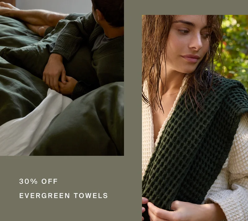 Save on Evergreen Towels