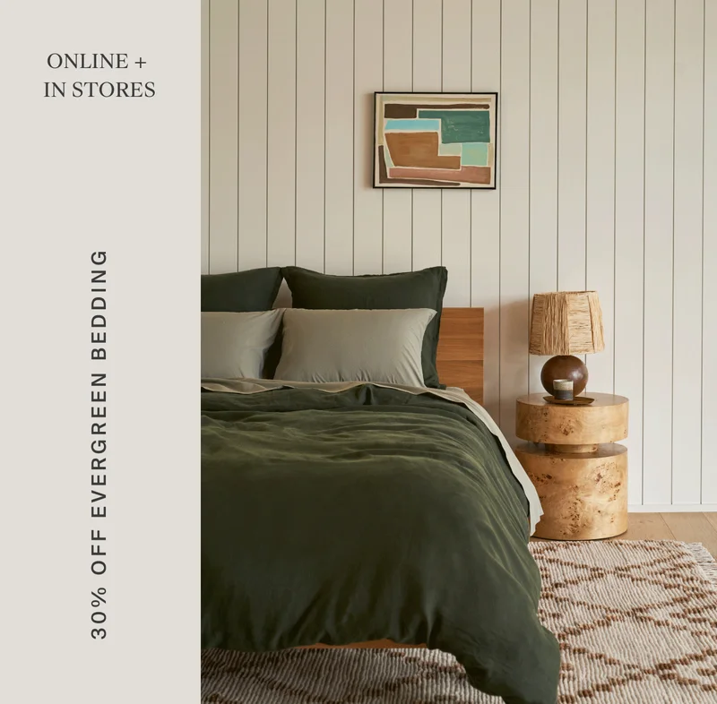 Save on Evergreen Bedding