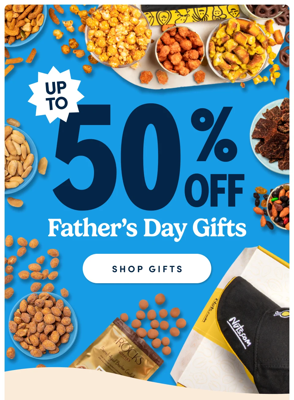 Up to 50% off Father's Day gifts; Shop gifts