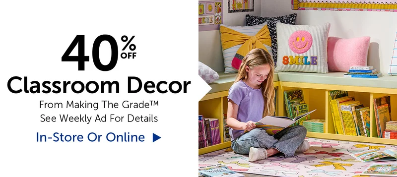 40% Off Classroom Decor - From Making The Grade™