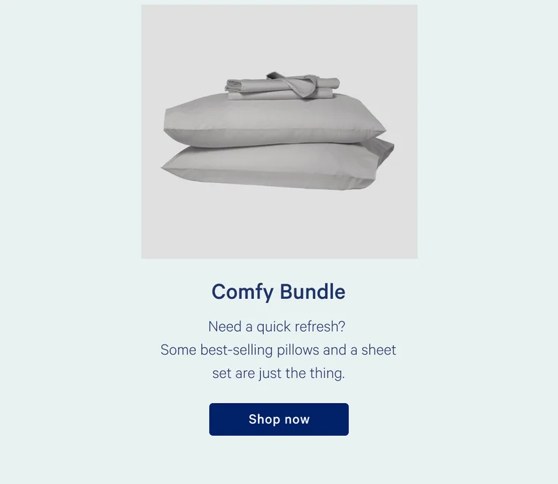 Comfy Bundle >> Shop now >>