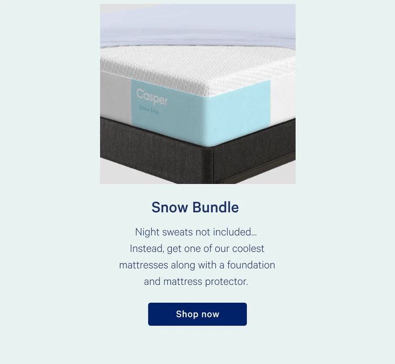 Snow Bundle >> Shop now >>