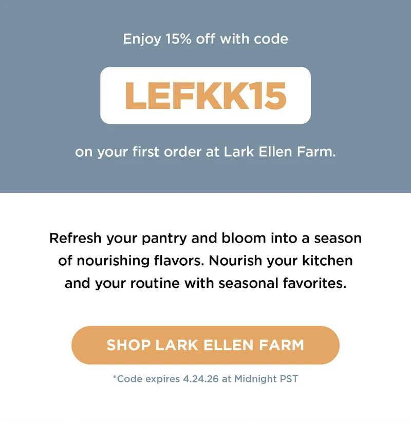 Save 15% with code LEFKK15