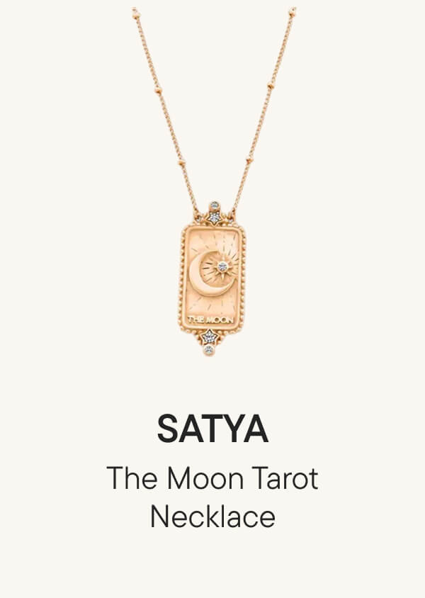 The Moon Tarot Necklace